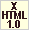 XHTML1.0